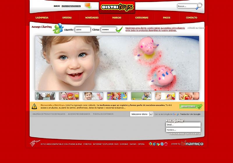 Distribuidor mayoritas de juguetes